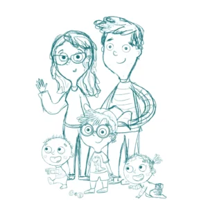 Sketch Daniel Włodarski Daniel Wlodarski Children's book illustration Kidlit kidlitart Book illustrator Children's book